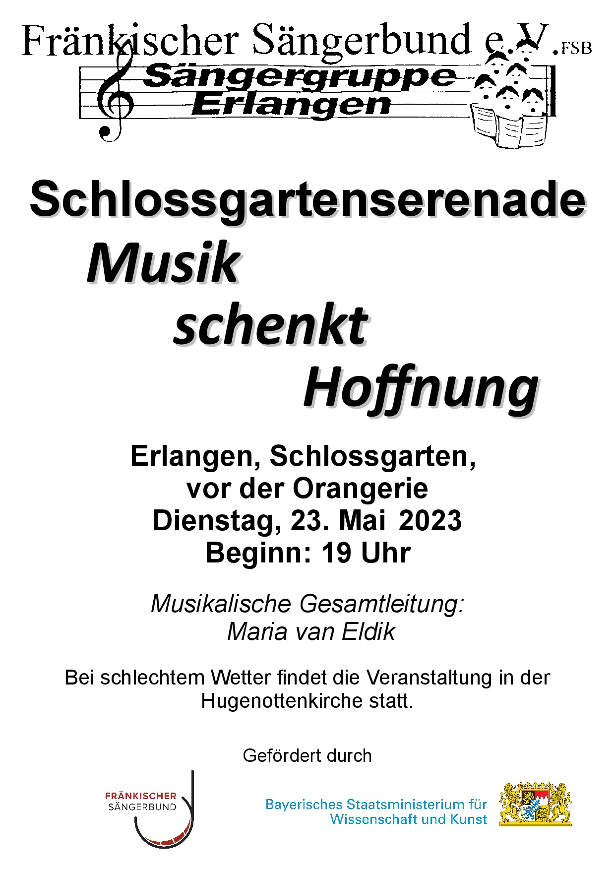 Plakat Schlossgarten 2023