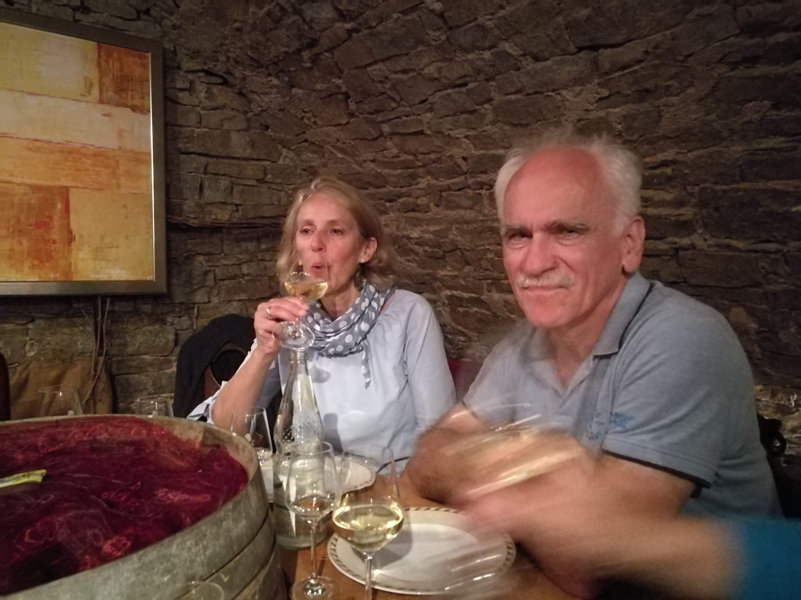 Weinfahrt 2018 Gisela und Wolfgang